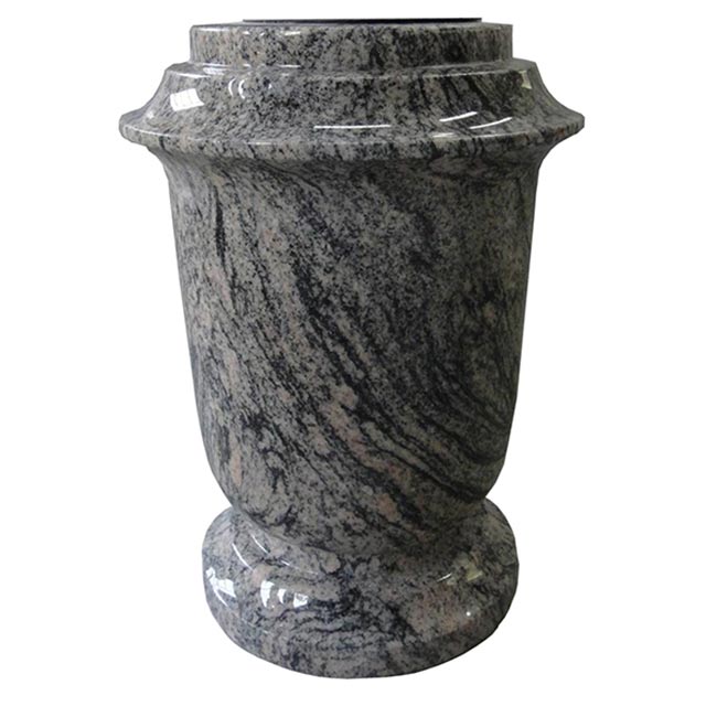 China Juparana Granite Trophy Cup Shape Vases