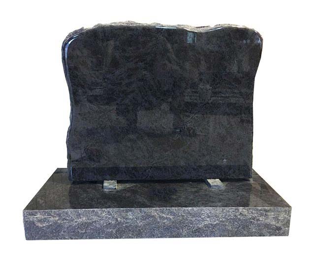 Bahama Blue Granite Upright Memorial Monument