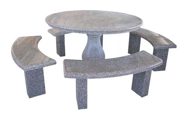 Factory Made Granite G603 Table And Chairs 